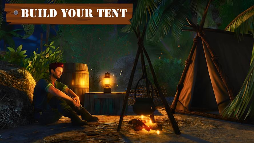 Island Jungle- Survival Games Captura de tela 1