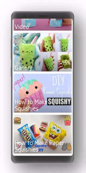 Paper Squishy Ideas ဖန်သားပြင်ဓာတ်ပုံ 2
