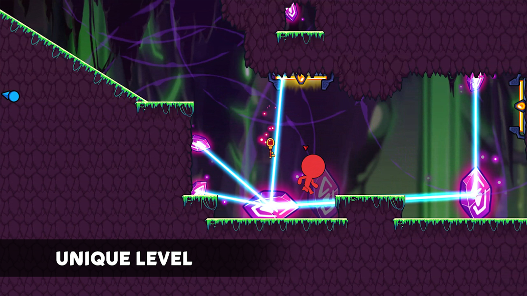 Stick World: Red Blue Journey Mod Zrzut ekranu 2