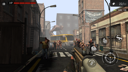 Zombie Hunter D-Day2 Mod Ekran Görüntüsü 1