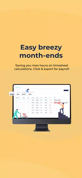 StaffAny Clock-In & Scheduling Capture d'écran 2
