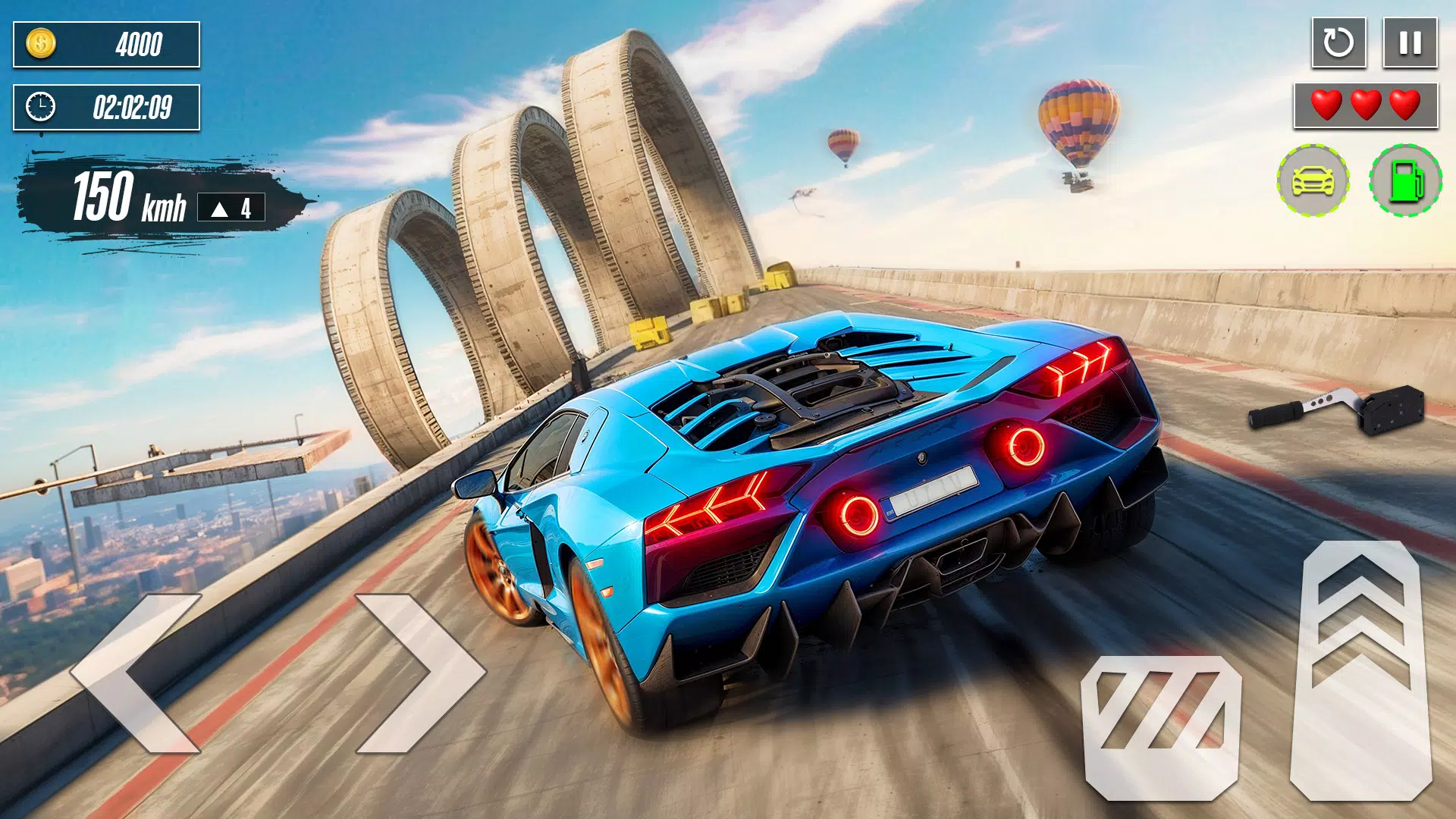 Mega Ramp Stunt: GT Car Racing Ảnh chụp màn hình 3