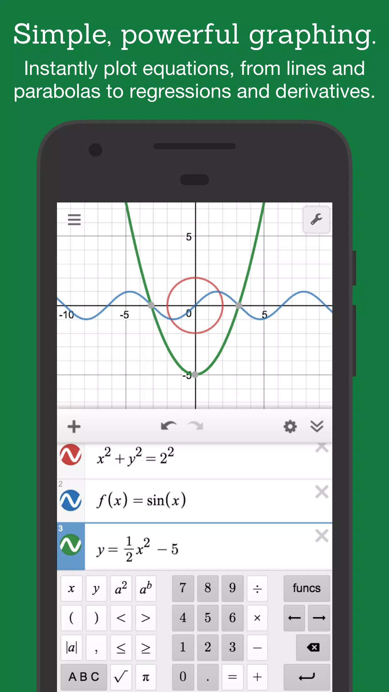 Desmos Ekran Görüntüsü 0