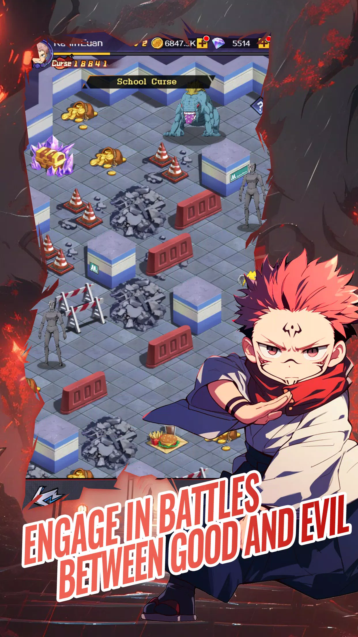 Jujutsu Masters: Cursed Rivals Скриншот 2