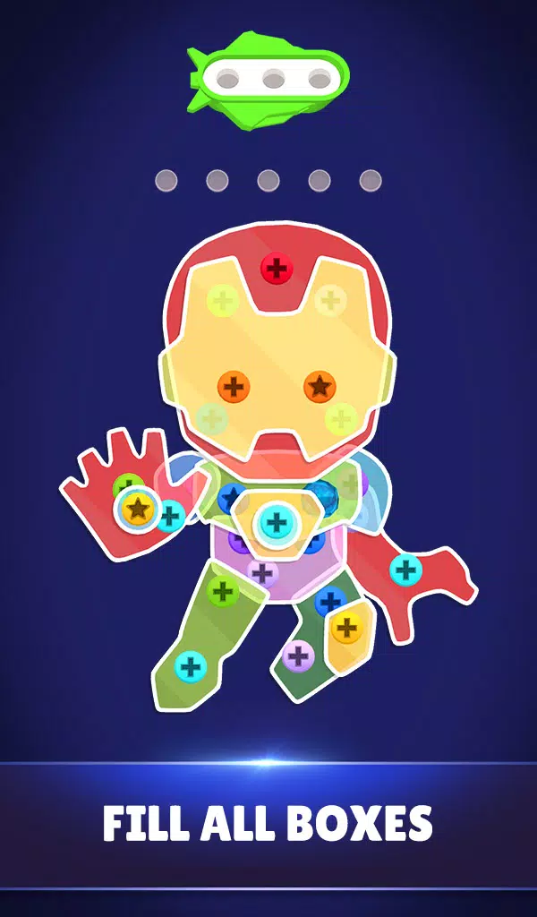 Screw Puzzle: 3D Nuts Jam Captura de pantalla 1