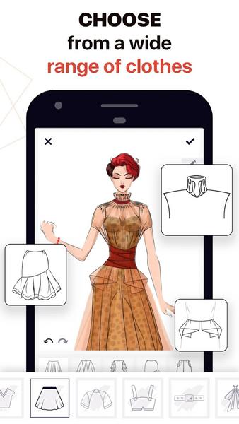 Schermata Fashion Design Sketches Book 2