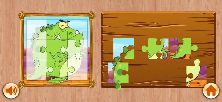 Dinosaur Puzzles & Jurassic Ji Ekran Görüntüsü 3