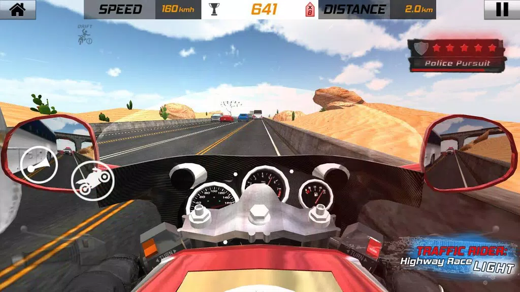 Traffic Rider: Highway Race Li应用截图第0张