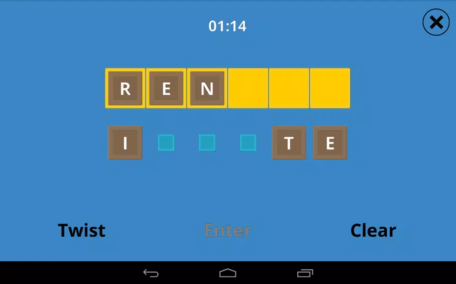 Word Twist Ekran Görüntüsü 1