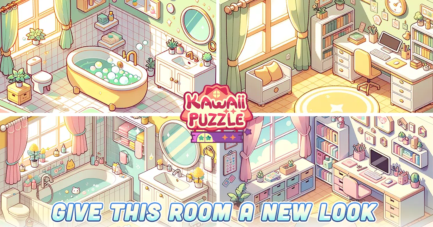 Kawaii Puzzle 螢幕截圖 1