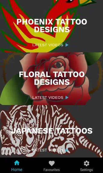 Schermata Learn to Draw Tattoo 0