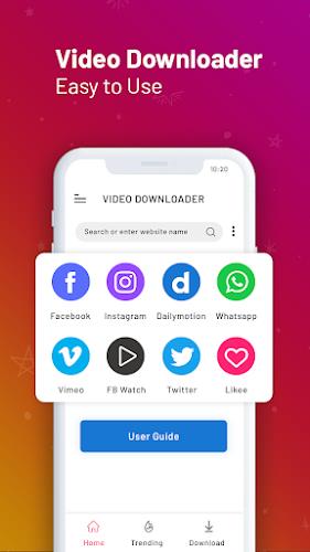 HD Video Downloader App ภาพหน้าจอ 0