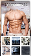 Man Abs Editor: Men Six pack,应用截图第3张