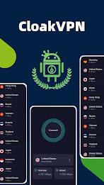 CloakVPN: Unlimited Secure VPN Ekran Görüntüsü 0