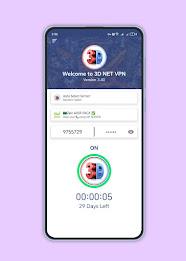 3D NET VPN Ảnh chụp màn hình 3