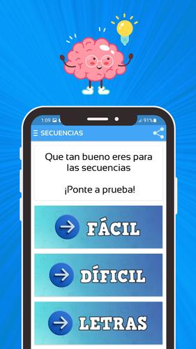 Secuencias numéricas 螢幕截圖 0