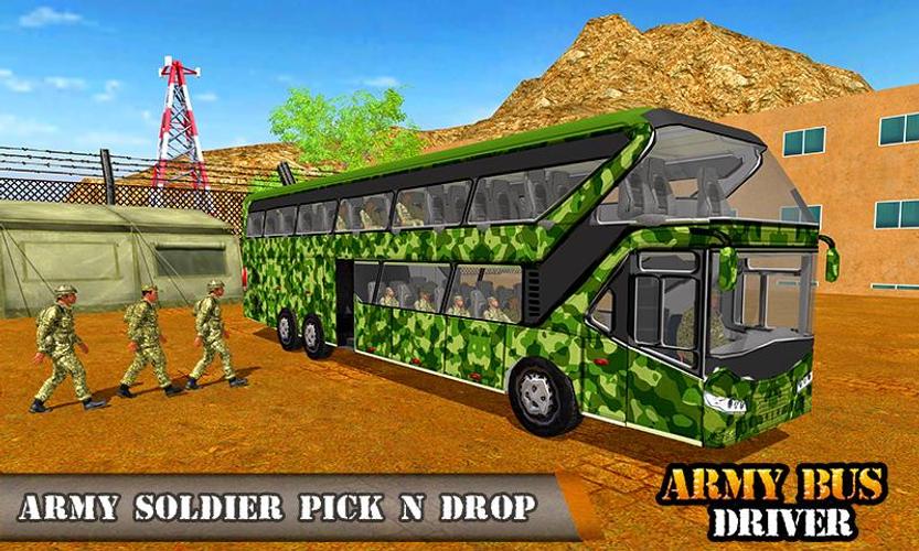 Army Bus Transporter Ekran Görüntüsü 0