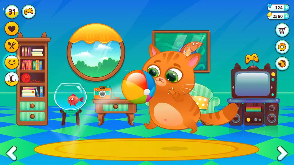Bubbu – My Virtual Pet Cat Captura de tela 3
