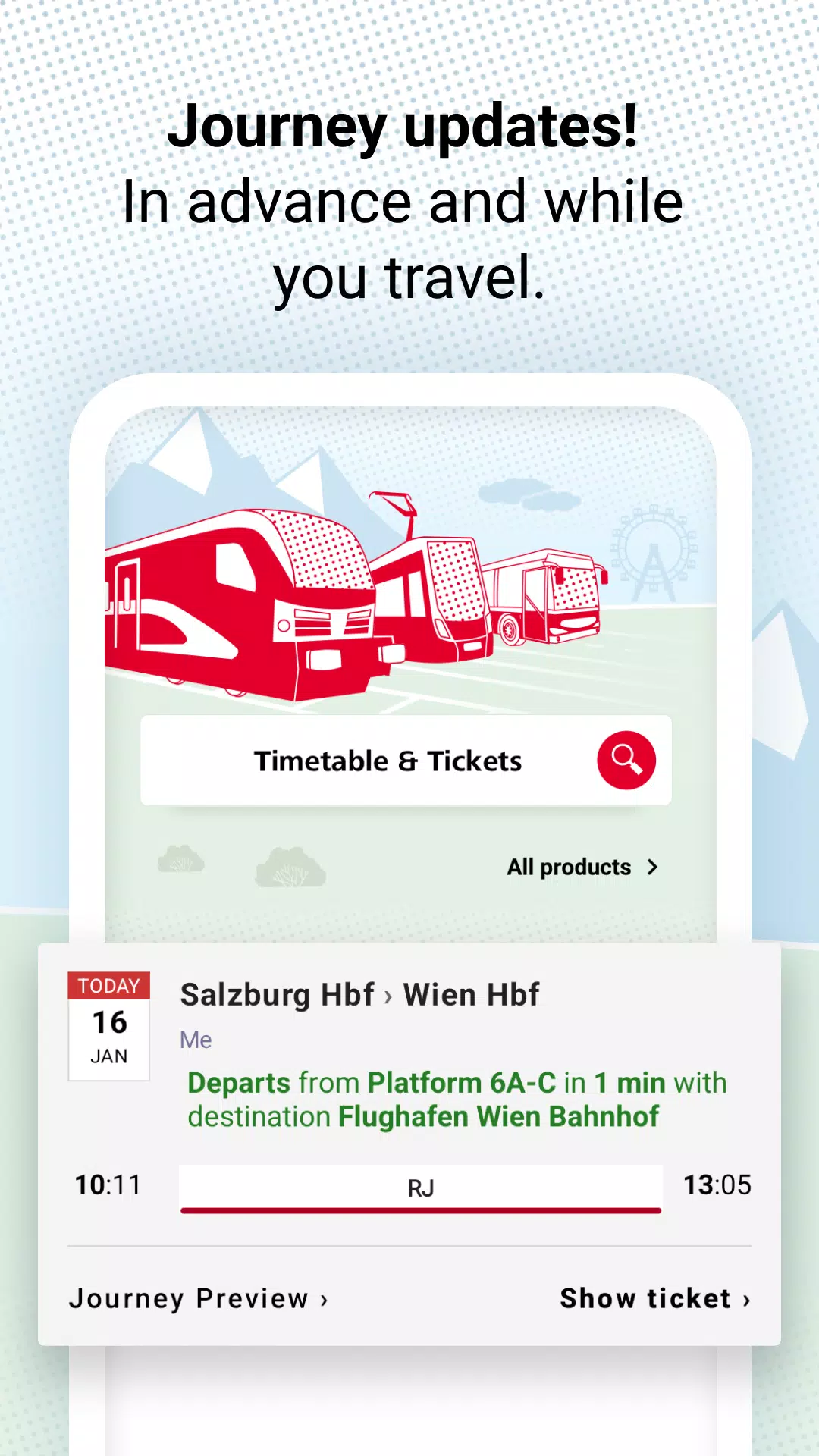 ÖBB Tickets Captura de tela 2