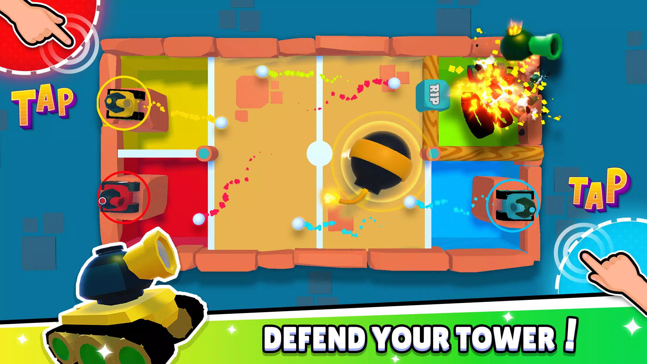 TwoPlayerGames 2 3 4 Player Tangkapan skrin 1