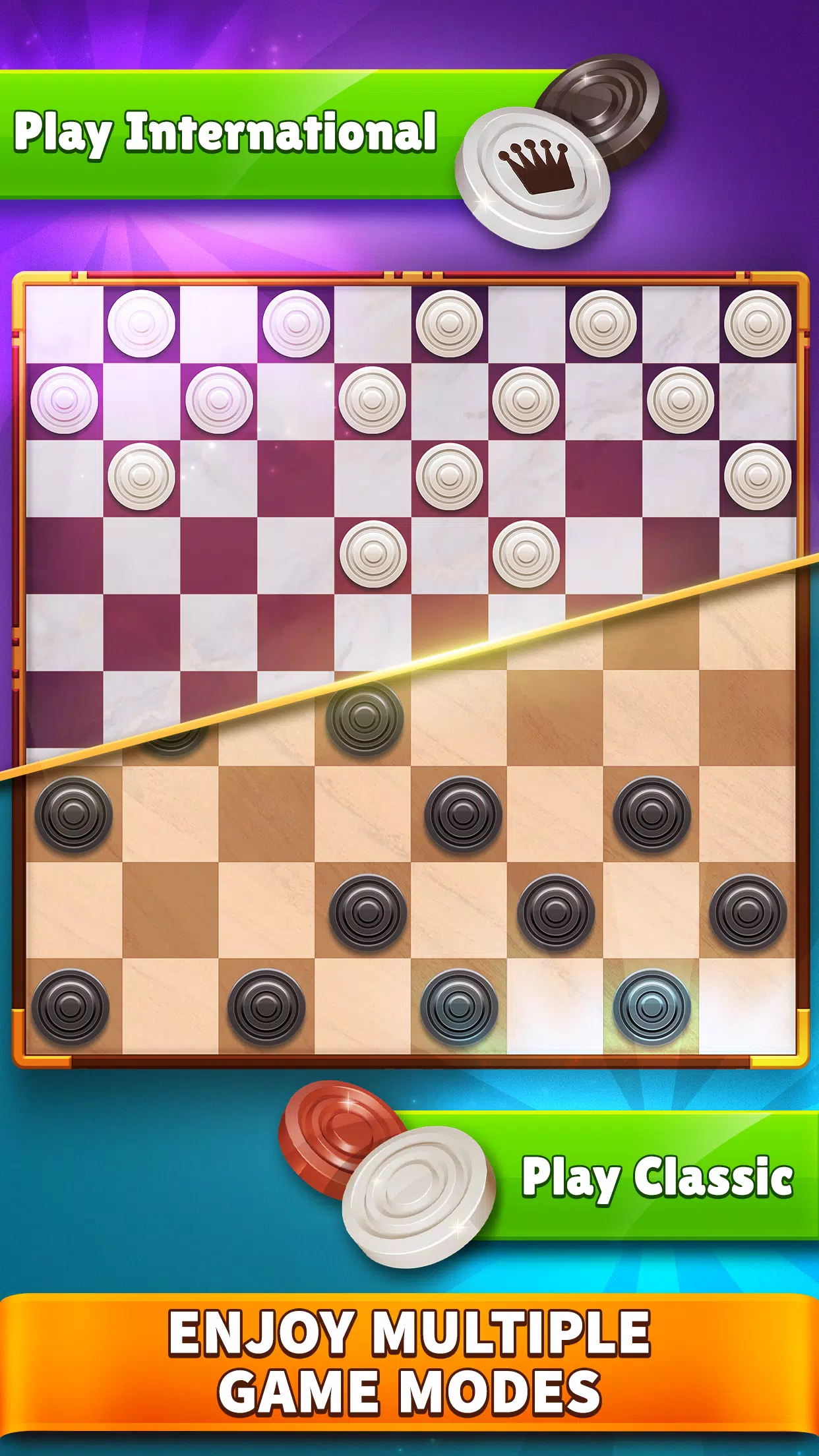 Checkers Clash ภาพหน้าจอ 1