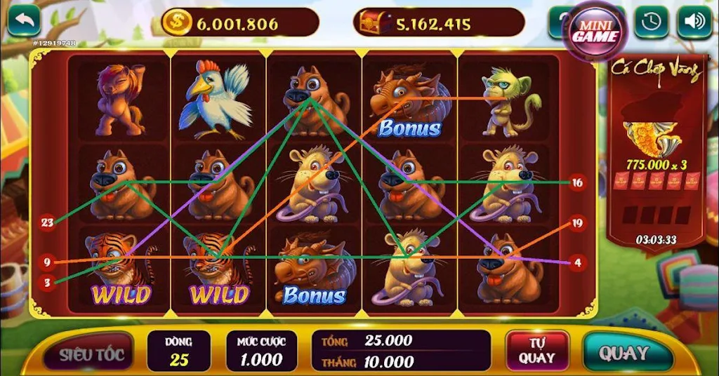 vuaslot - Đỉnh cao game quay hũ 螢幕截圖 1