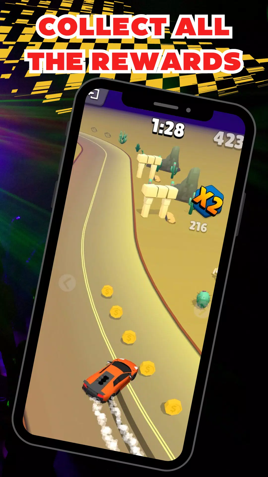 Rhythm Racer: Phonk Drift 3d Capture d'écran 3