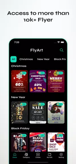 FlyArt - Flyer Creator Ekran Görüntüsü 2