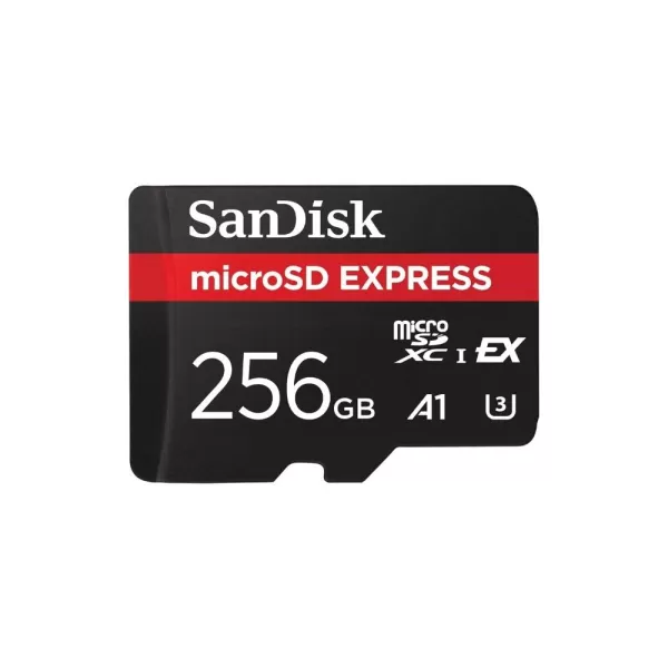 High-speed SanDisk microSD card