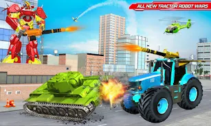 Hippo Robot Tank Robot Game Captura de pantalla 1