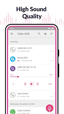 Call Recorder - Cube ACR ဖန်သားပြင်ဓာတ်ပုံ 2