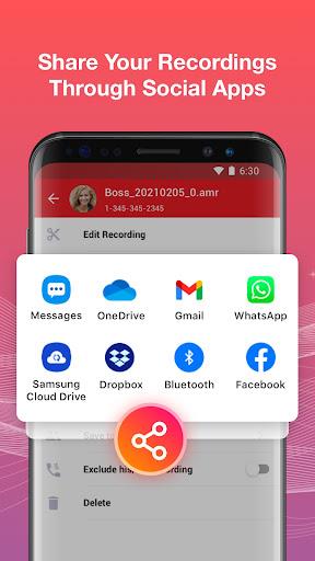 Call Recorder - Auto Recording 螢幕截圖 2
