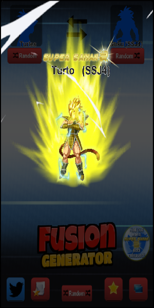 Fusion Generator for Dragon Ball 螢幕截圖 1