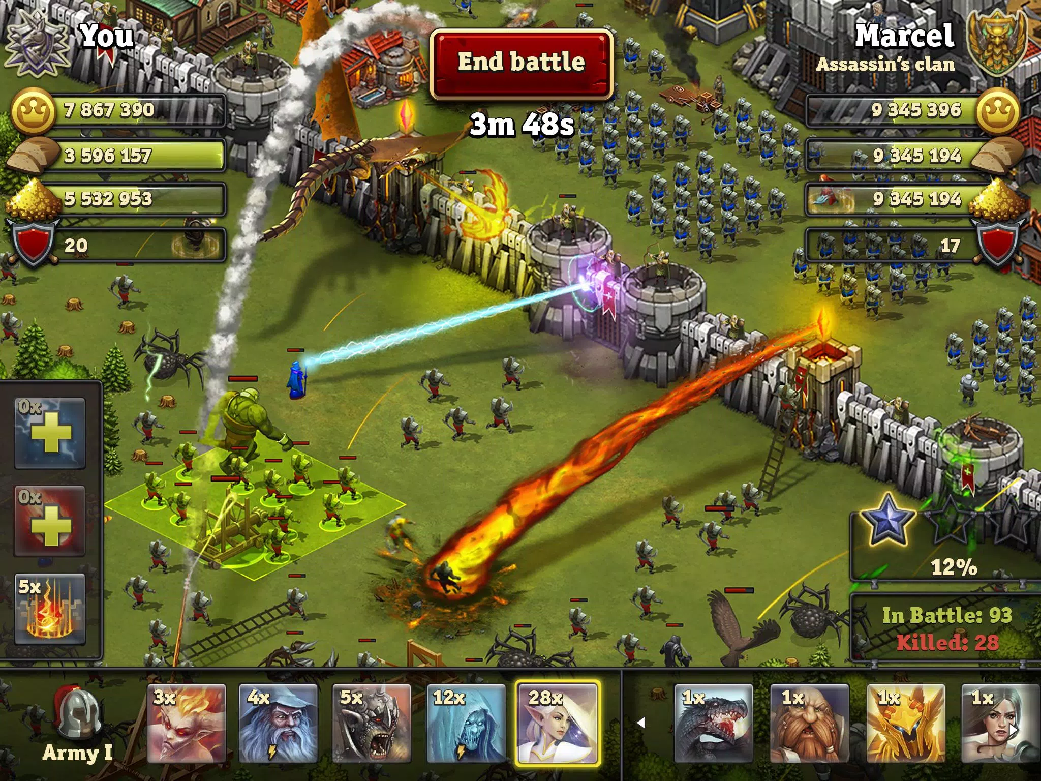 Throne Rush Скриншот 0