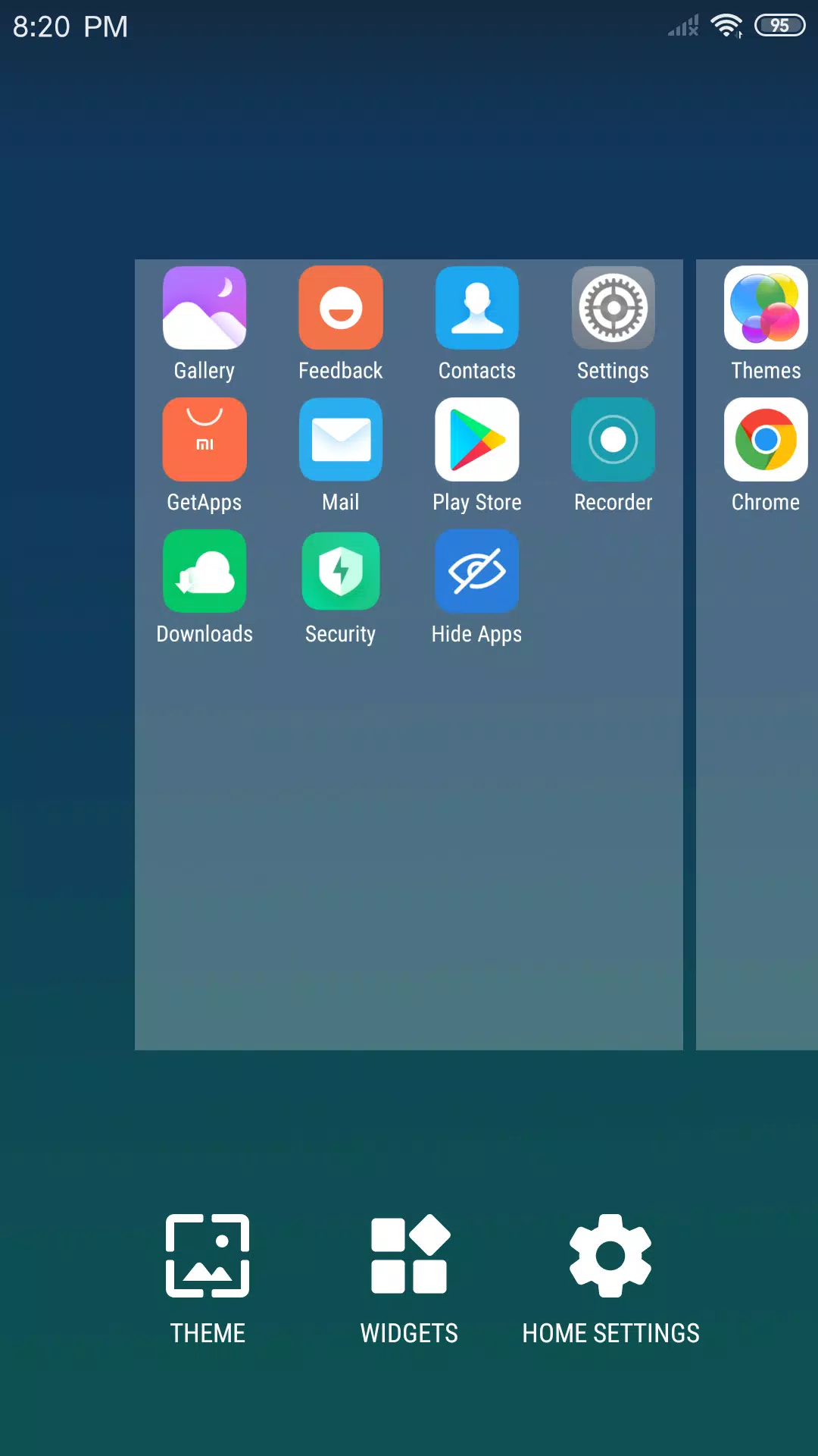 X Launcher Capture d'écran 3
