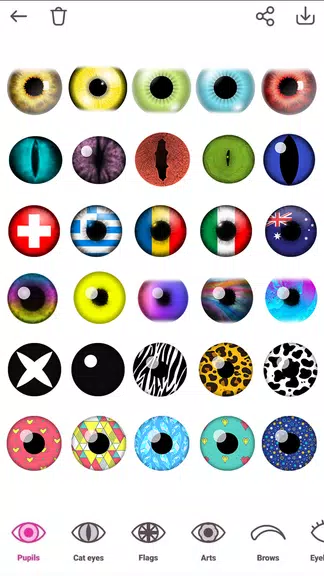 Eye Color Changer Ảnh chụp màn hình 3