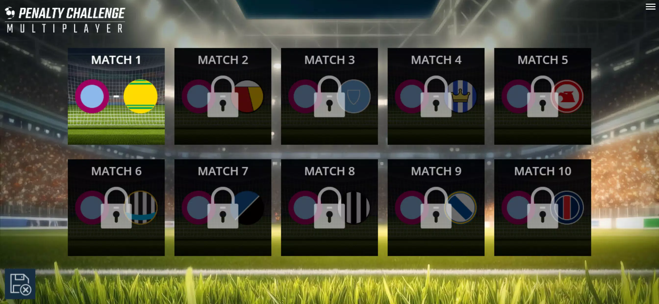 Penalty Challenge Multiplayer Captura de tela 2