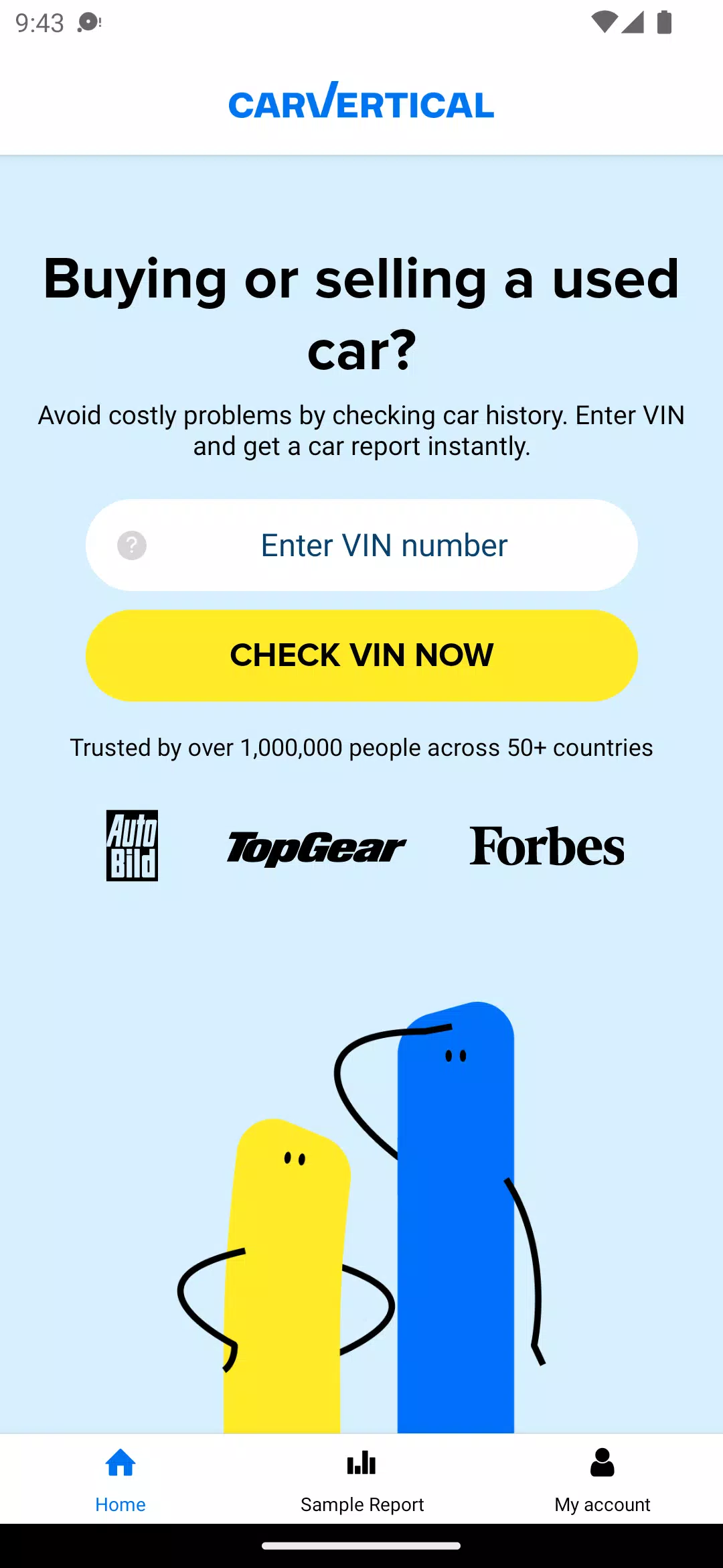 carVertical Ảnh chụp màn hình 0