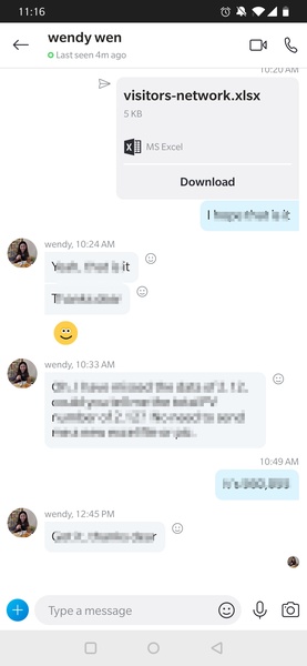 Schermata Skype 1