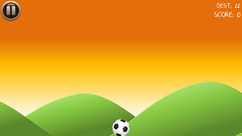Soccer Ball Finger Juggling - flick the ball and score Captura de tela 1