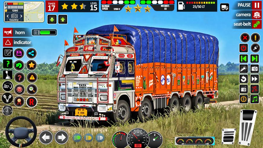 Indian Lorry Truck Driving 3d 스크린샷 2