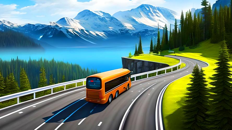 Bus Simulator Games: Bus Games Ekran Görüntüsü 0