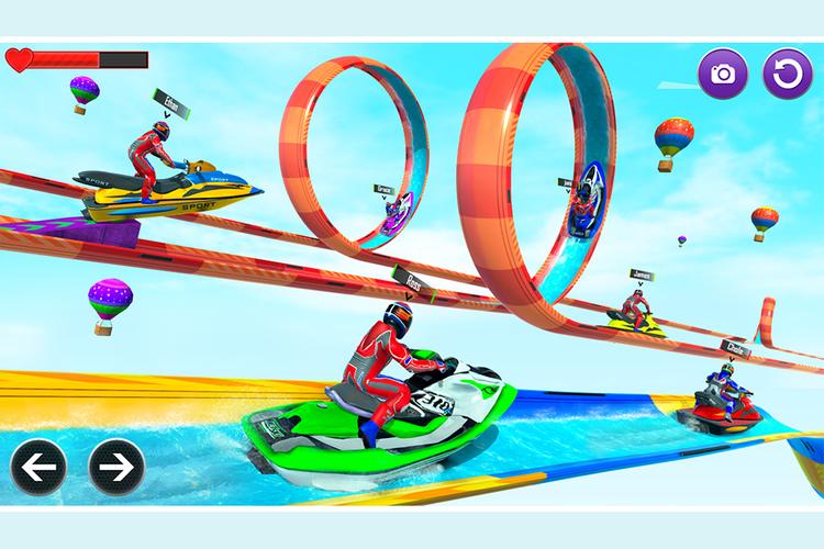 Jet Ski Racing Games 3D ภาพหน้าจอ 0