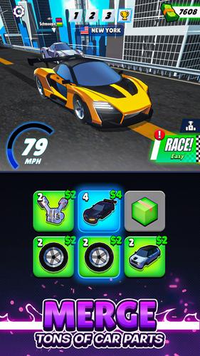 Super Car Merge Ekran Görüntüsü 0