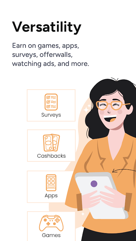 Earnweb: Earning app & website Скриншот 2