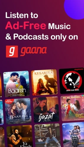 Gaana: MP3 Songs, Music App Captura de pantalla 2