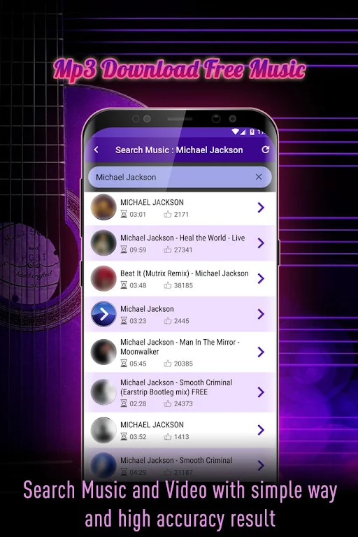 Juice Mp3 - Free Music Download Schermafbeelding 2