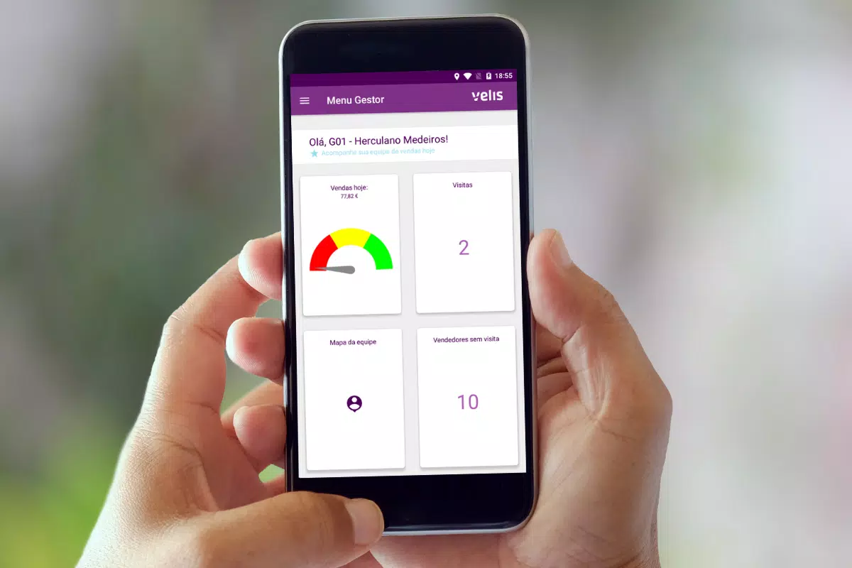 Força de Vendas - VELIS Captura de tela 3