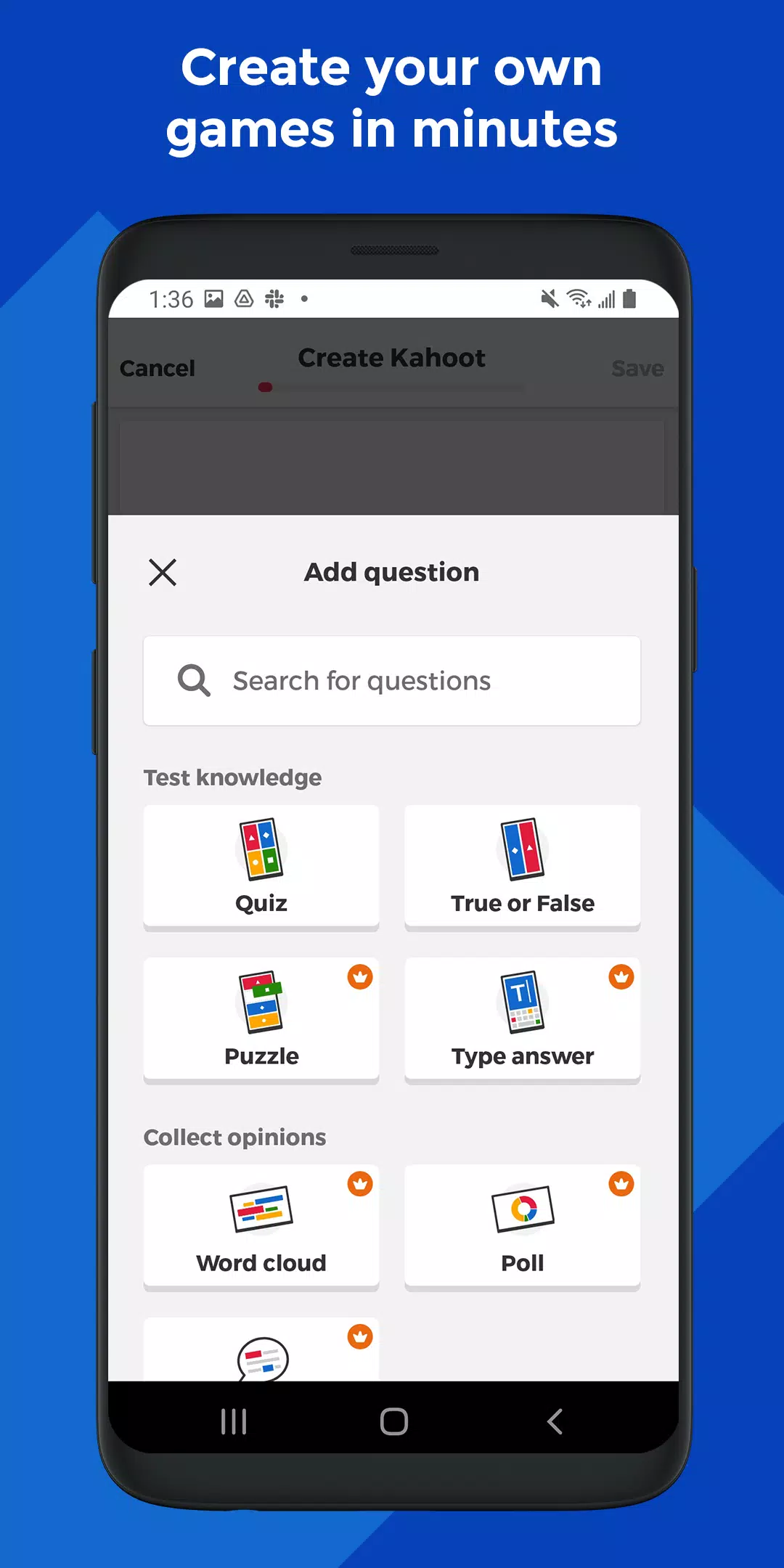 Kahoot! ภาพหน้าจอ 3