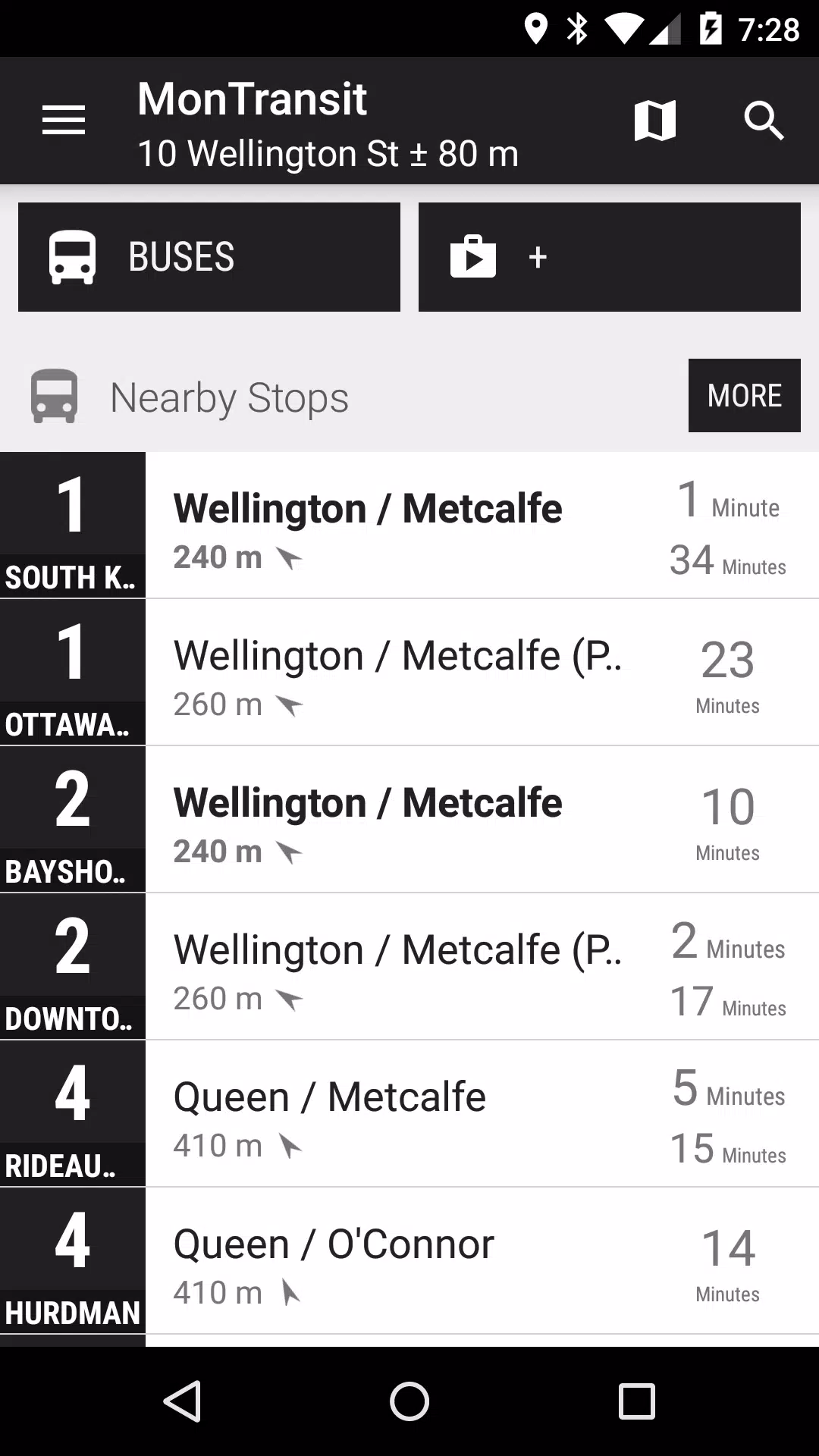 Ottawa OC Transpo Bus - MonTr… Ekran Görüntüsü 0